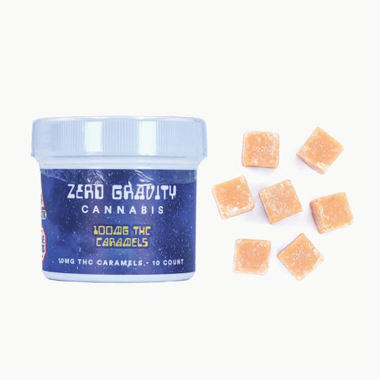 Zero Gravity Cannabis - Zero Gravity Caramels - 100mg (10-Pack) - 1
