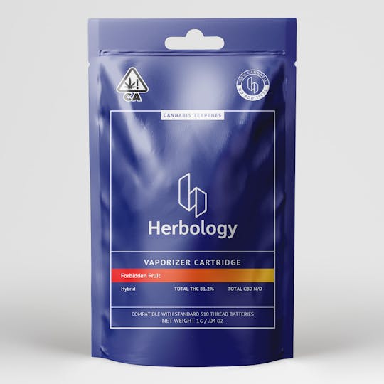 Herbology - Forbidden Fruit Cannabis Terpenes 510 Cartridge - 1