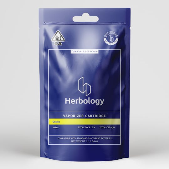 Herbology - Gelato Cannabis Terpenes 510 Cartridge - 1