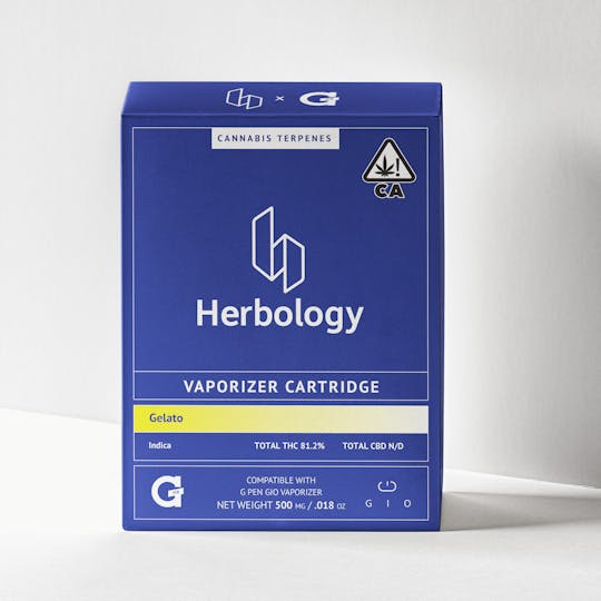 Herbology - Gelato Cannabis Terpenes Gio Cartridge - 1