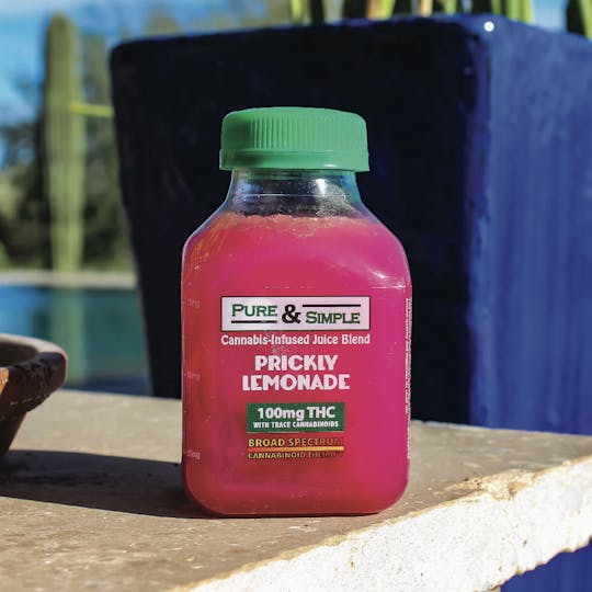 Pure & Simple - Prickly Lemonade Juice (100mg) - 1