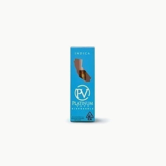 Platinum Vape - Platinum Vape Black Mamba (Indica) Disposable 0.4mL - 1