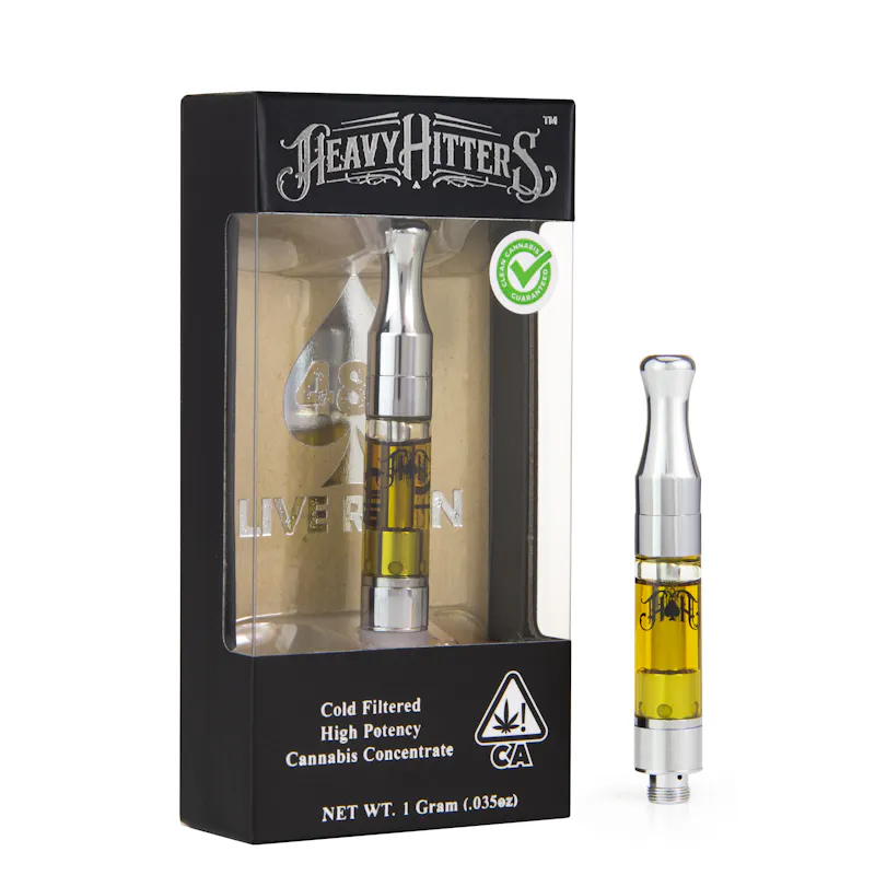 Heavy Hitters Lava Cake 1g 483 Live Resin Cartridge cartridge