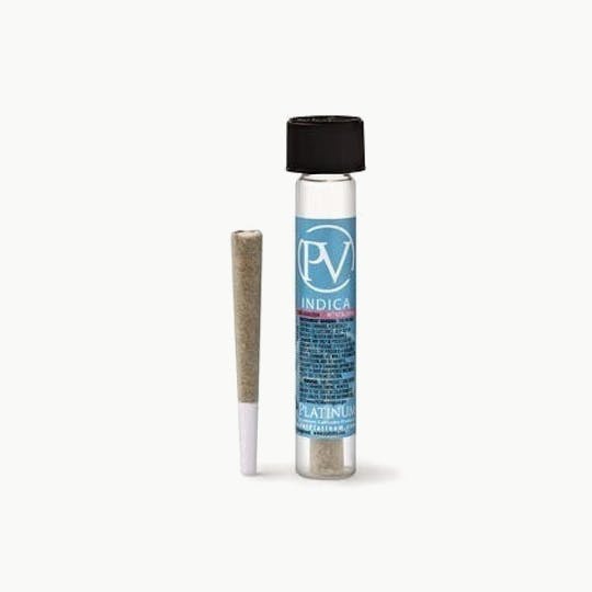 Platinum Vape - Platinum Vape Grape Ape (Indica) Handcrafted Pre-roll 1g - 1