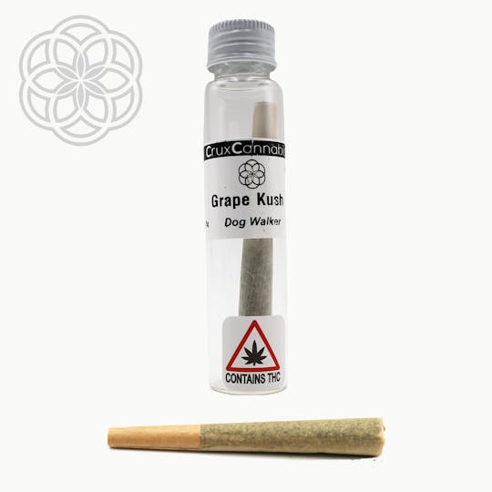 Crux Cannabis - Dog Walker - Grape Kush .75g - 1
