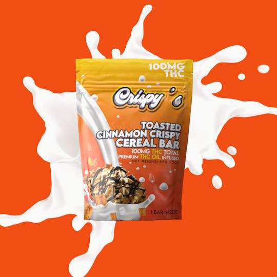 Crispy's - Crispy's | Toasted Cinnamon Crispy 100mg - 1