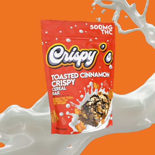 Crispy's - Crispy's | Toasted Cinnamon Crispy 500mg - 1