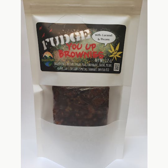 Delightful Hights - Fudge You Up Brownie W/ Caramel & Pecans - 1