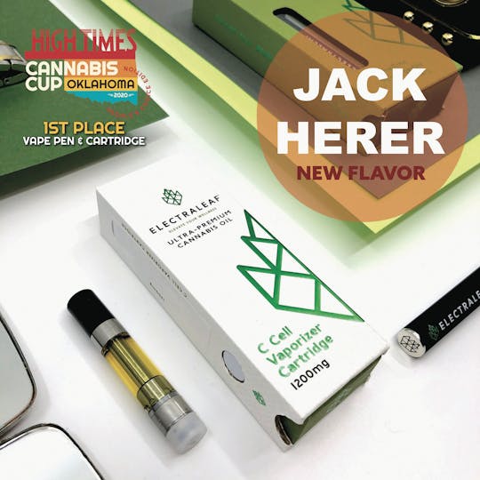 ElectraLeaf - ElectraLeaf | Jack Herer 1200mg Cartridge - 1