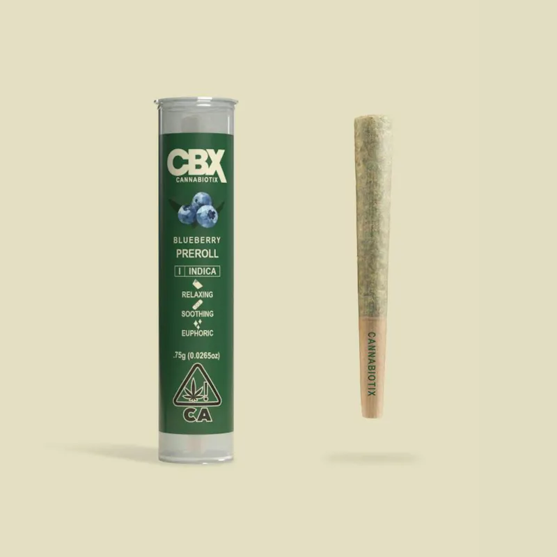 CBX Blueberry Preroll [0.75g] pre-roll