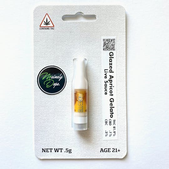 Indico - .5g All Ceramic Cart - Glazed Apricot Gelato - 1