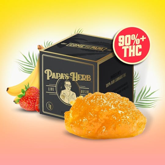 Papa's Herb - Strawberry Banana Live Resin (1G) - 1