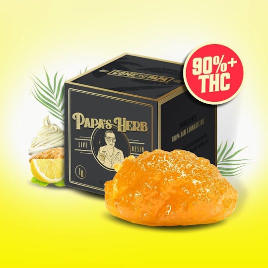 Papa's Herb - Lemon Meringue Live Resin (1G) - 1