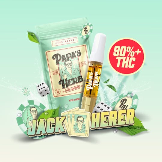 Papa's Herb - Jack Herer (1g) Vape Cartridge - 1