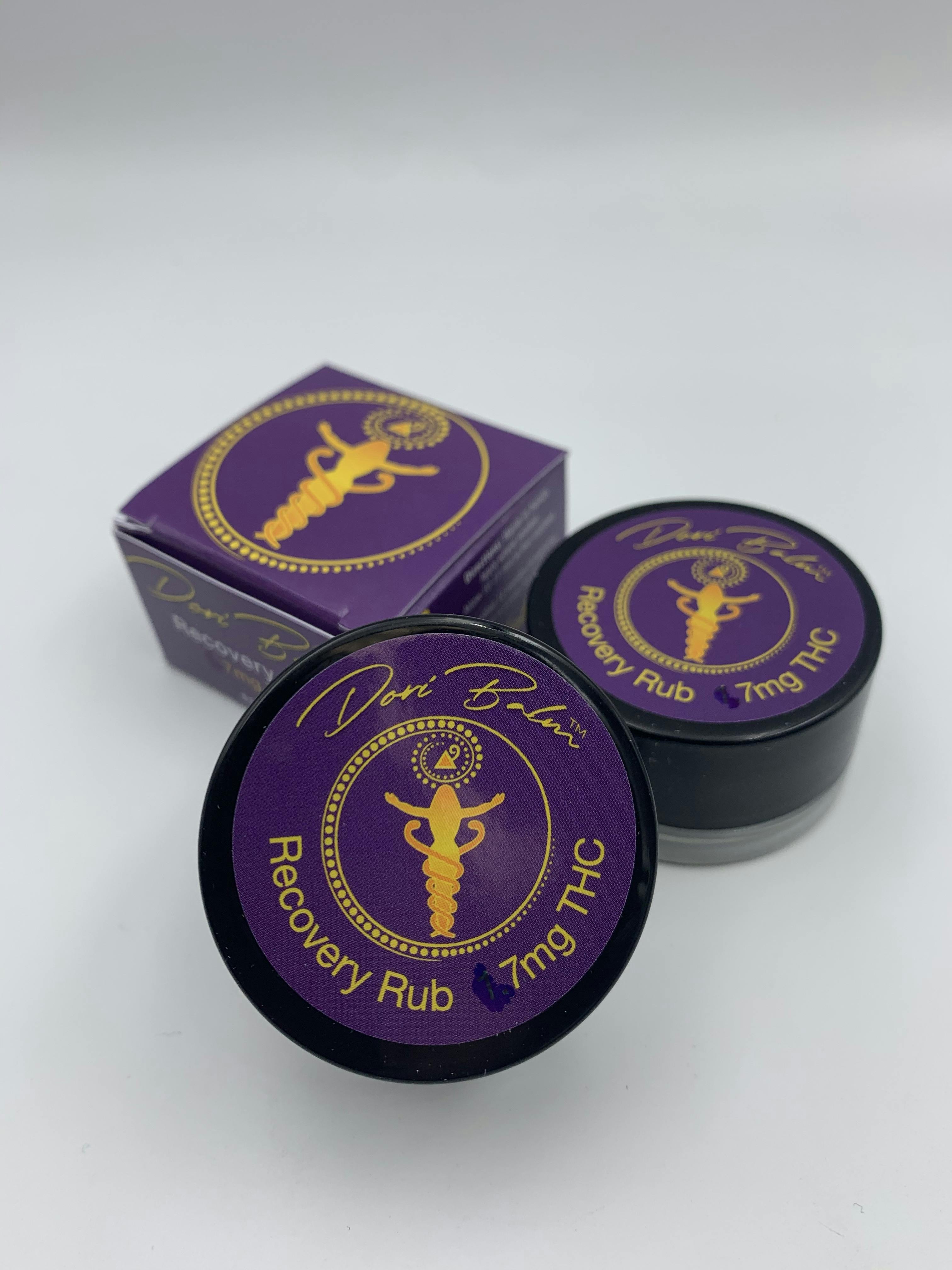 Monster Xtracts - Dori Balm Recovery Rub Travel Size - ARTEMIS - 1