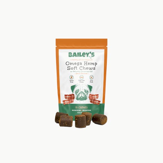 Bailey's CBD - Bailey's Omega Hemp Soft Chews "On-The-Go" Pack - 1