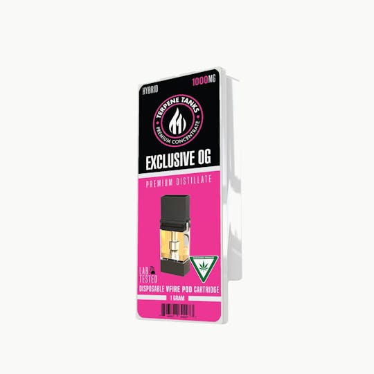 Terpene Tanks - Terpene Tanks Exclusive OG V-Fire Pod 1g - 1