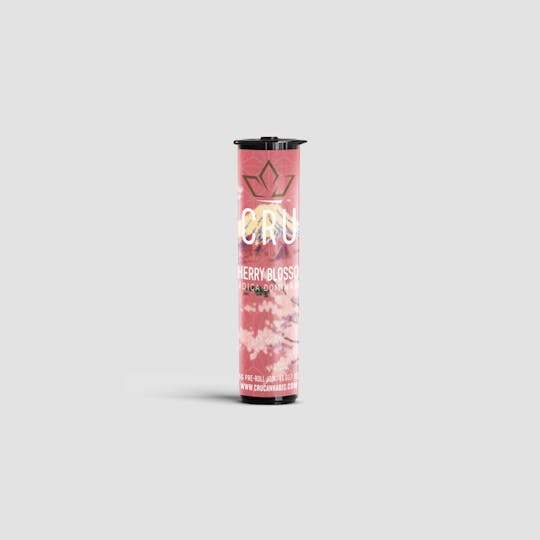CRU Cannabis - Cherry Blossom (0.5G Pre-Roll) - 1