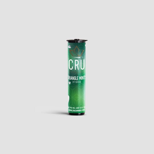 CRU Cannabis - Triangle Mints (0.5G Pre-Roll) - 1