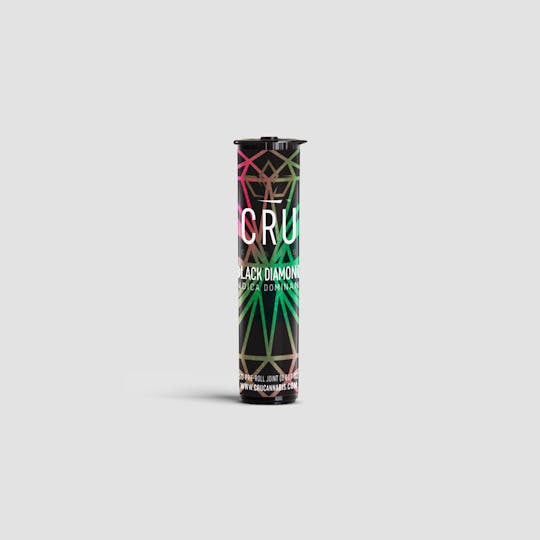 CRU Cannabis - Black Diamond (0.5G Pre-Roll) - 1
