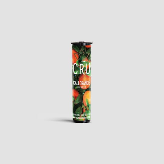 CRU Cannabis - Cali Orange (0.5G Pre-Roll) - 1