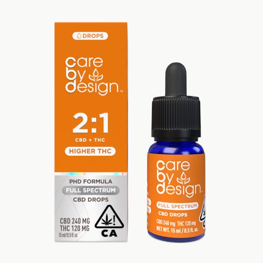 Care By Design - Care By Design | 2:1 Full Spectrum CBD Drops 15ml - 1