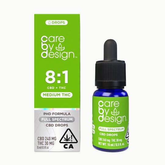 Care By Design - Care By Design | 8:1 Full Spectrum CBD Drops 15ml - 1