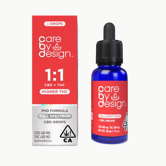 Care By Design - Care By Design | 1:1 Full Spectrum CBD Drops 30ml - 1