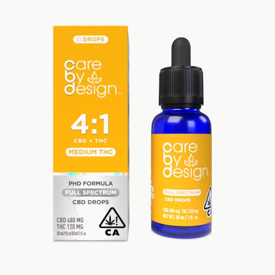 Care By Design - Care By Design | 4:1 Full Spectrum CBD Drops 30ml - 1