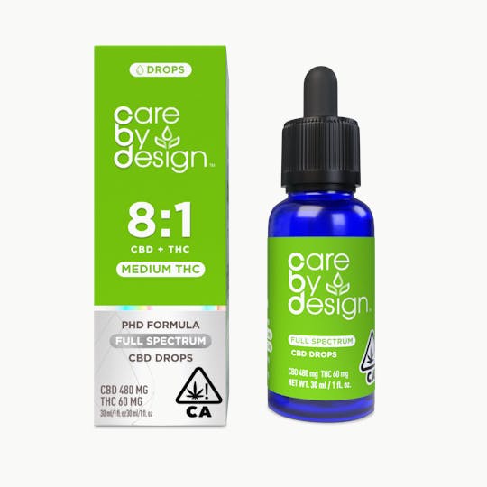 Care By Design - Care By Design | 8:1 Full Spectrum CBD Drops 30ml - 1