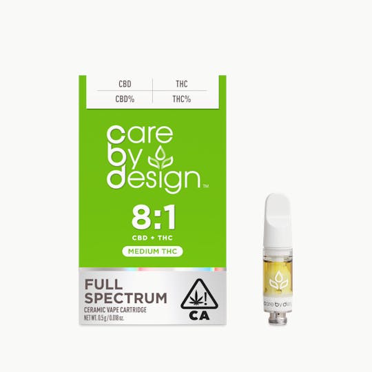 Care By Design - Care By Design | 8:1 Full Spectrum Vape Cartridge 500mg - 1