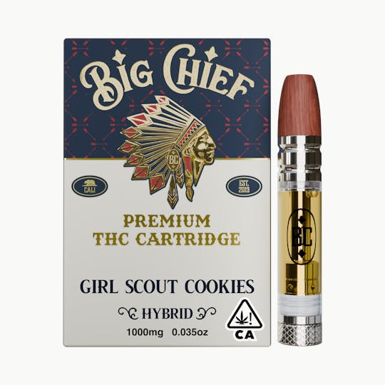 Big Chief - GIRL SCOUT COOKIES - 1G THC Cartridge - 1