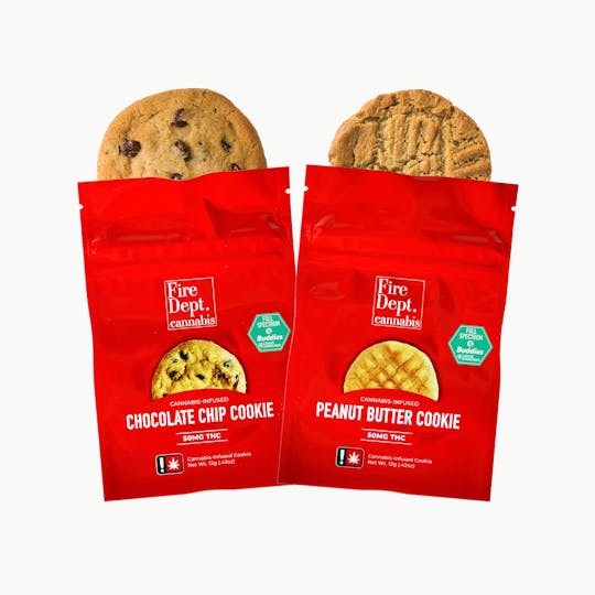 Fire Dept. Cannabis - 50mg Full Spectrum Cookies - 1