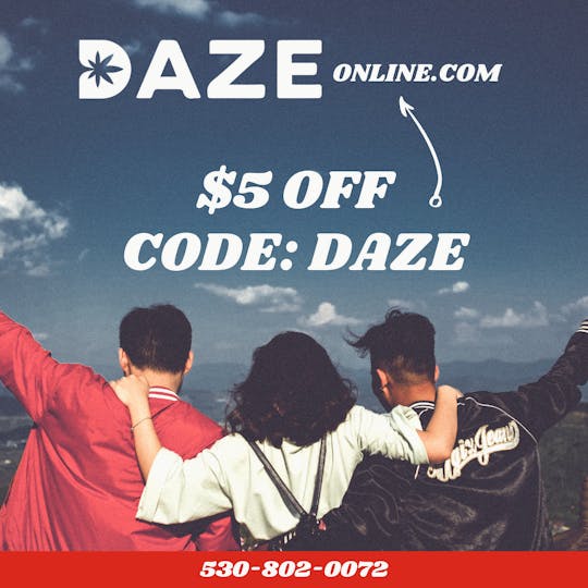 DAZE - Save $5 When You Order Online! - 1