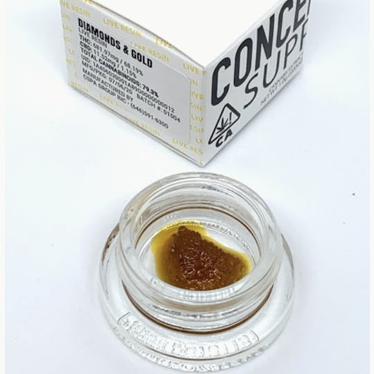 Concentrate Supply Co. CSC - CSC Live Resin - Diamonds & Gold - 1