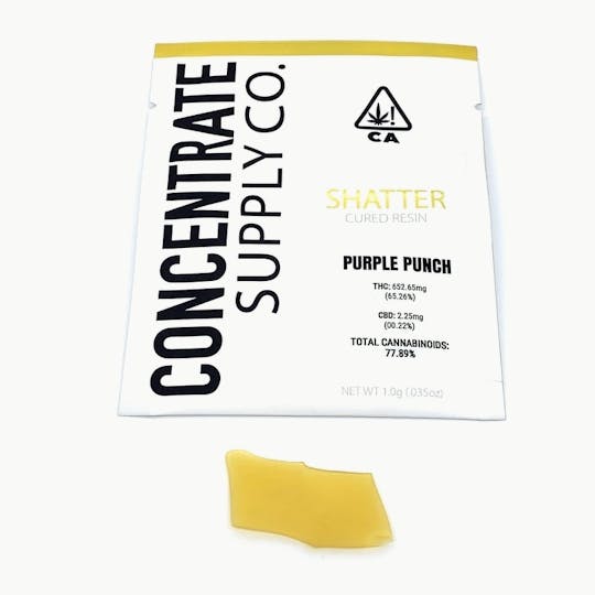 Concentrate Supply Co. CSC - CSC Shatter - Purple Punch - 1