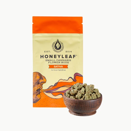 Honeyleaf - SATIVA - Small Cannabis Flower Buds (7G) - 1