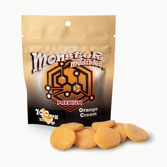 Monster Xtracts - Orange Cream Gummy (10x10) - 1