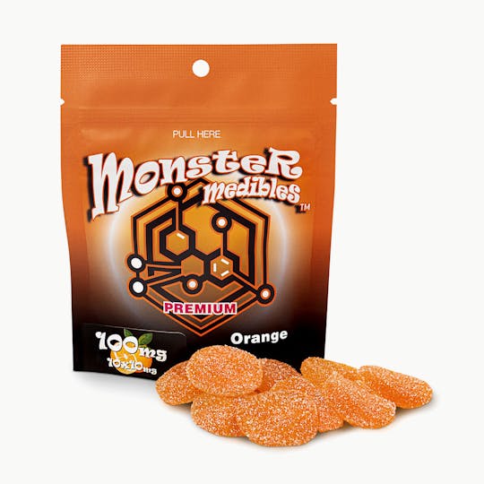 Monster Xtracts - Orange Gummy (10x10) - 1