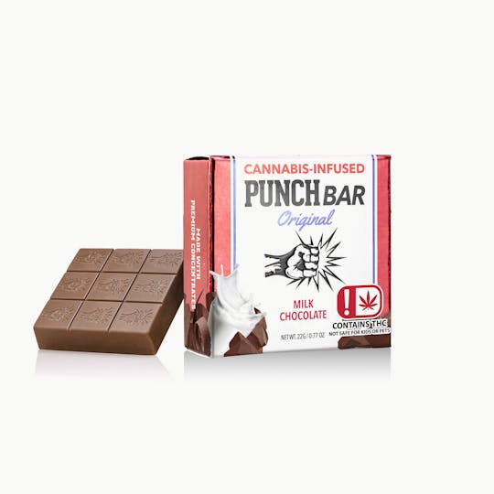 Punch Edibles & Extracts - Milk Chocolate PunchBar 225mg (OK) - 1