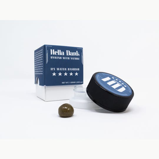 Hella Dank - Silver Velvet 5 Star Hash (Temple Ball) - 1