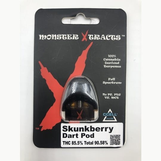 Monster Xtracts - Skunkberry .5g Dart Pod - 1