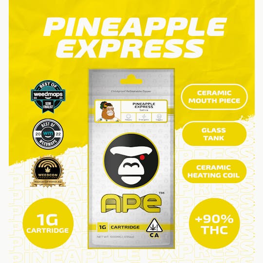 APE Premium Cannabis Corp - PINEAPPLE EXPRESS - Sauce Cart 1000 mg. - 1