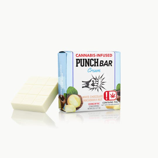 Punch Edibles & Extracts - Macadamia Nut White Chocolate 225mg (OK) - 1