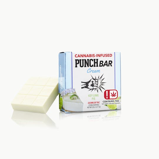 Punch Edibles & Extracts - Key Lime Pie White Chocolate PunchBar 225mg (OK) - 1