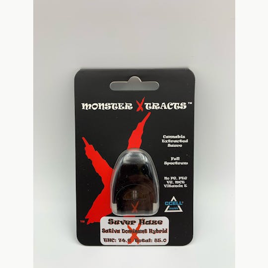Monster Xtracts - Suver Haze 1g Dart Pod - 1