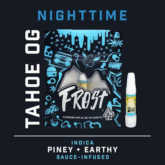 Frost - Sauce Infused - Tahoe OG - 1g (92% THC Indica) - 1