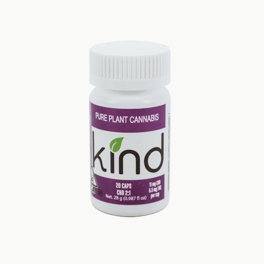 Kind Creations - Kind CAPS 2:1 CBD 20 Pack - 1