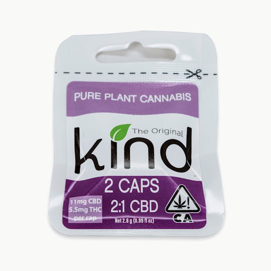 Kind Creations - Kind CAPS 2:1 CBD 2 Pack - 1