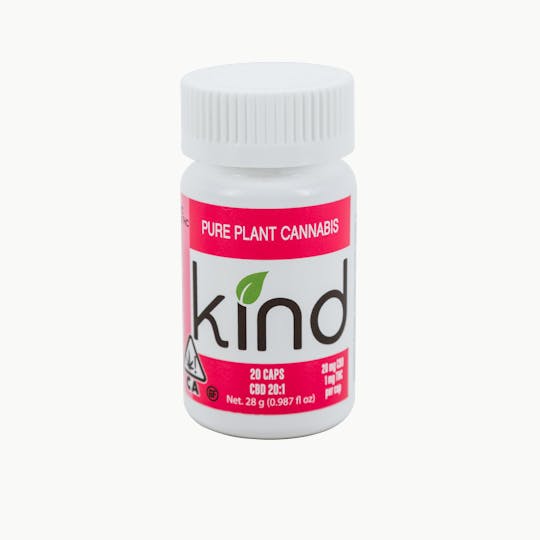 Kind Creations - Kind CAPS 20:1 CBD 20 Pack - 1